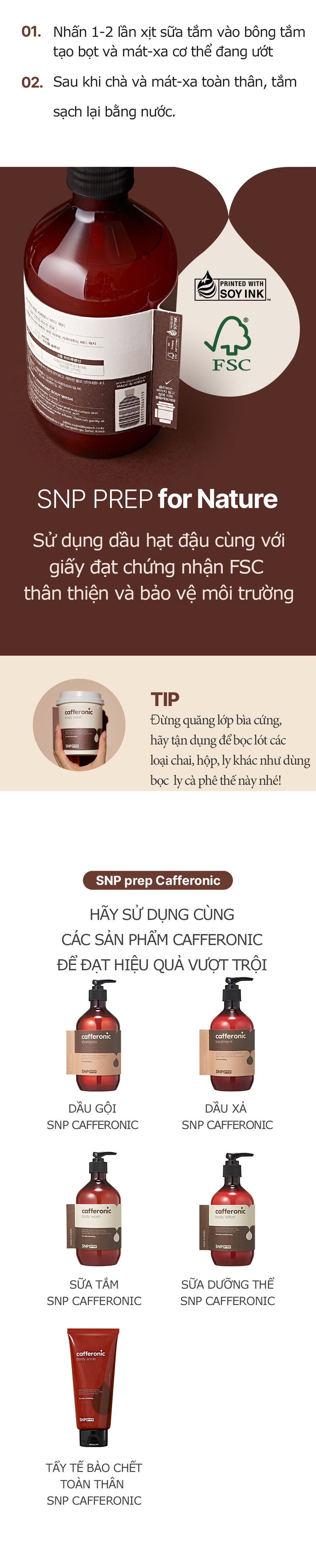 cafferonic body WASH