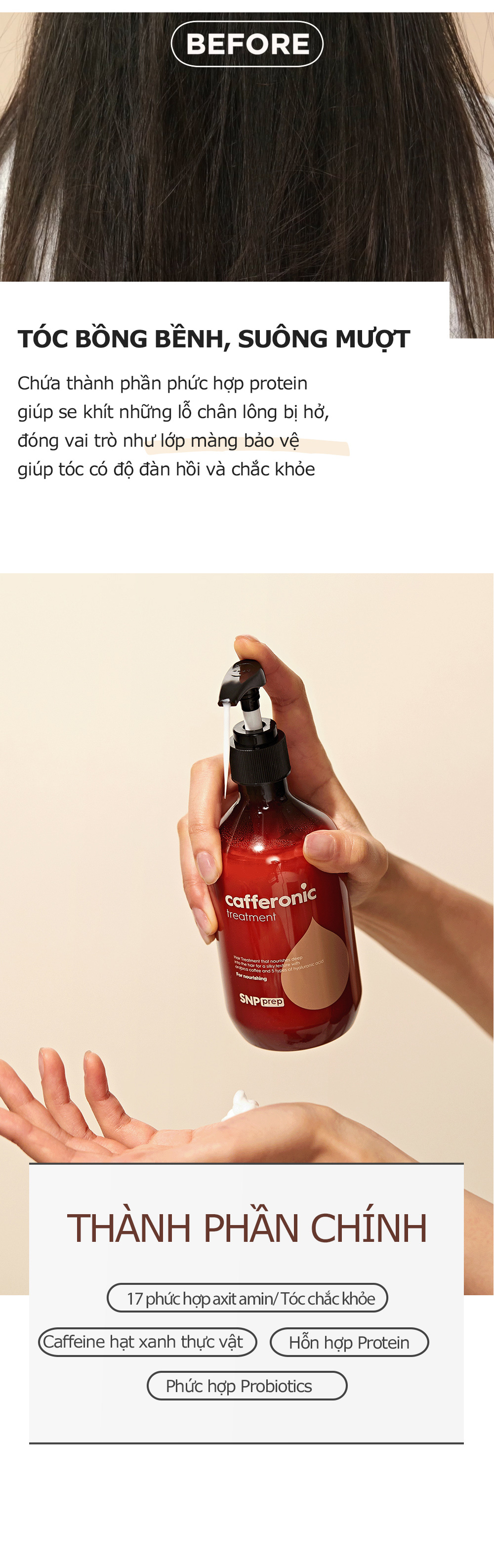 cafferonic hair treatment