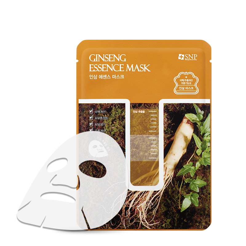 Mặt nạ essence tinh chất nhân sâm - SNP GINSENG ESSENCE MASK