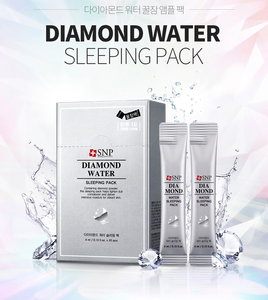 Mặt nạ ngủ dưỡng ẩm Diamond Water - DIAMOND WATER SLEEPING PACK