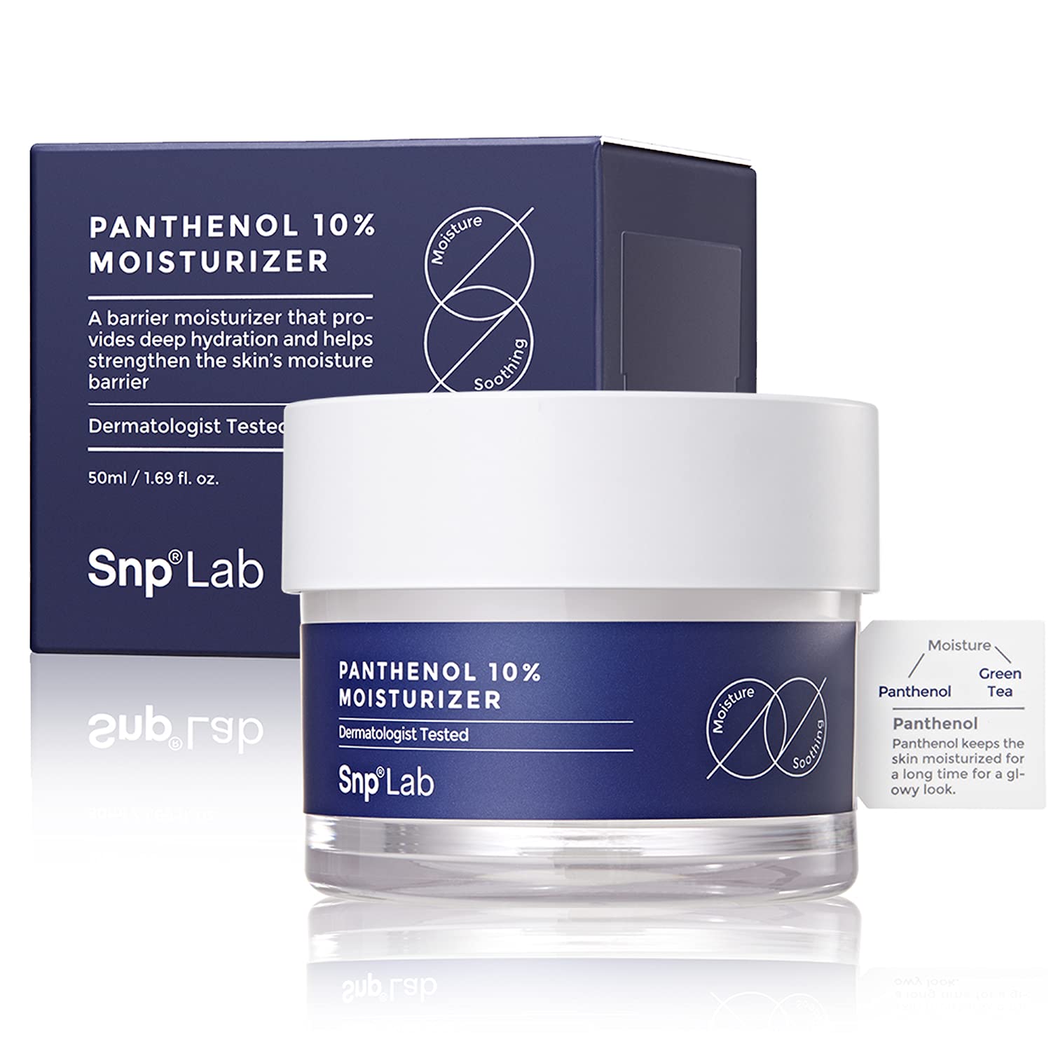 SNP LAB Panthenol 10 Moisturizer- Kem khóa ẩm và cấp ẩm chuyên sâu LAB Panthenol 10%