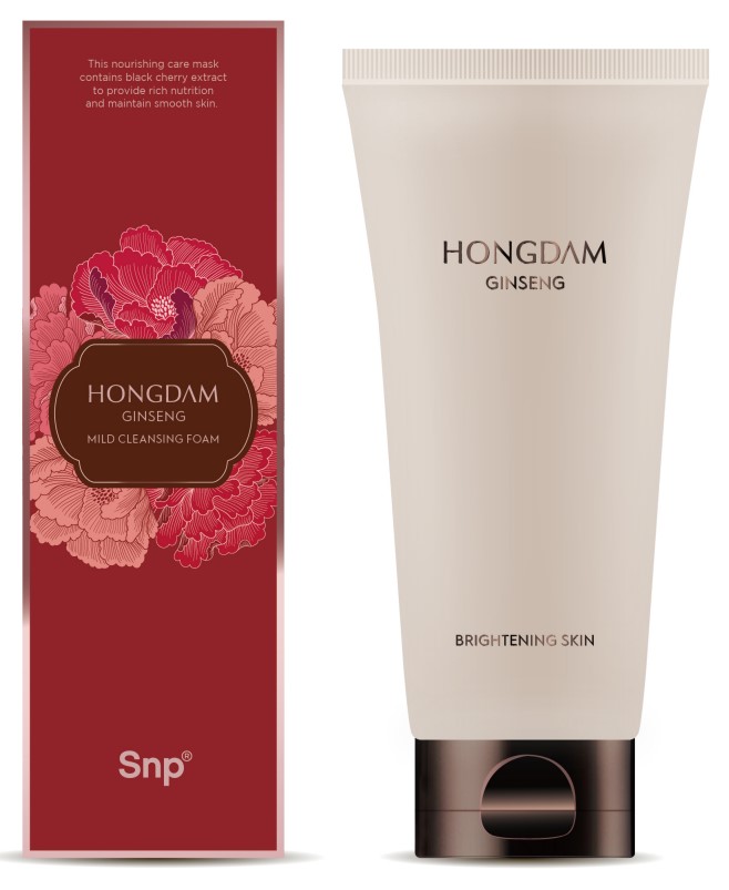 Sữa rửa mặt HONGDAM GINSENG MILD FOAM CLEANSER dung tích 130ml