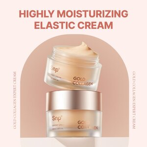 Kem dưỡng phục hồi tinh chất vàng và collagen - Snp Gold Collagen Expert Cream